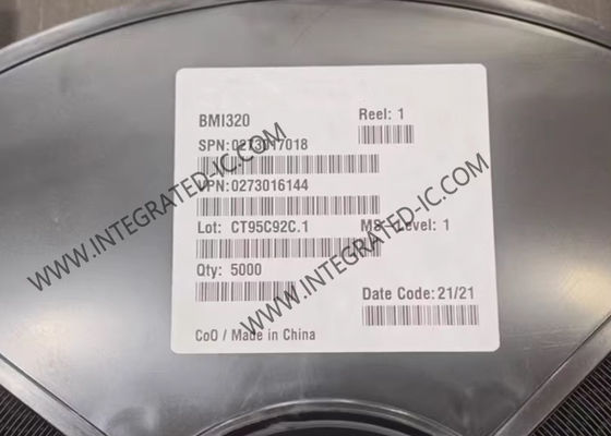 BMI320 Sensör IC Programlanabilir Ultra Düşük Güçlü Üç Eksenli Hızlandırıcı Sensörü