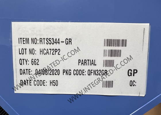 RTS5344-GR Entegre Devre Çipi Yüksek Performanslı ARM Sistem-On-Chip Taşınabilir Cihazlar İçin