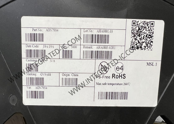 AON7934 Entegre Devre Çip 30V Çift Asimetrik N Kanallı MOSFET Transistörleri