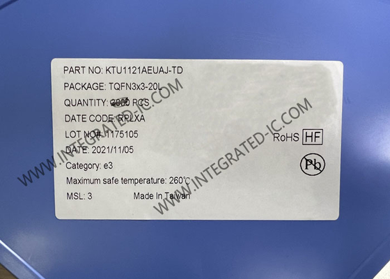 KTU1121AEUAJ-TD Entegre Devre Çipleri CC ve SBU Pins için USB Tip-C Port Koruyucu