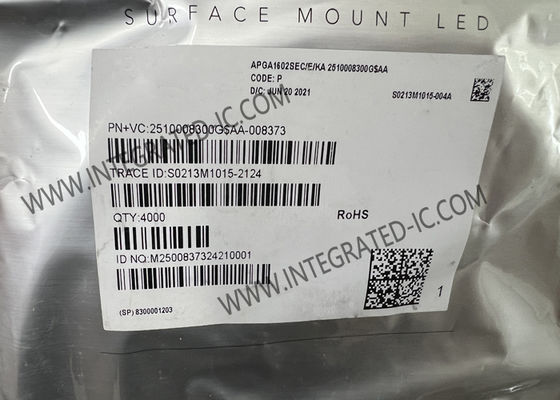 APGA1602SEC/E/KA Entegre Devre Çipi Dik Açı SMD Çip LED Lamba 624nm Kırmızı LED Göstergesi
