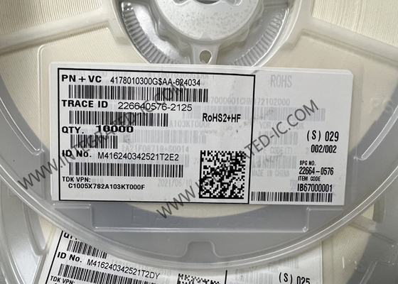 C1005X7S2A103KT000F Entegre Devre Çip 0402 Inch Çok Katmanlı Seramik Çip Kondansatörleri