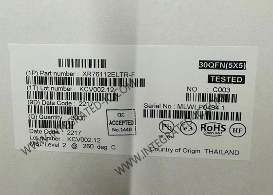 XR76112ELTR Entegre Devre Çipi 12A Senkron Step-Down COT Regülatörleri