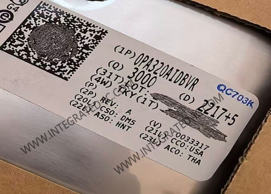 OPA320AIDBVR Entegre Devre Çipi Hassas 20MHz Düşük Gürültülü CMOS İşlemsel Yükselteç Kapatma Özelliğiyle