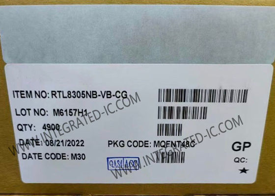 RTL8305NB-VB-CG Ethernet IC Tek Çipli 5 Portlu 10/100M Ethernet Anahtarlama Kontrol Cihazı