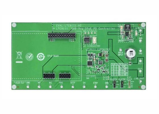 EVAL-LTC9111-AZ Embedded Solutions Evaluation Ana kart LTC9111 SPoE PD Ana kart
