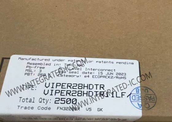 VIPER28HDTR Entegre Devre Çip 800V Çıktısı 20W Güç ve 115kHz Değişim Frekansı ile Yüksek Voltaj Değiştiricisi