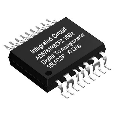 16 Bit Dijitalden Analog Dönüştürücü AD5761RBCPZ, 16-WFQFN Paketinde Düşük Sürüklenmeli 2.5V Referans