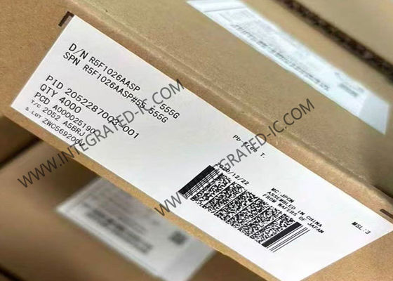 Endüstriyel uygulamalar için RL78 çekirdeği ve 24MHz hızı olan R5F1026AASP 16Bit Mikro Denetleyici MCU