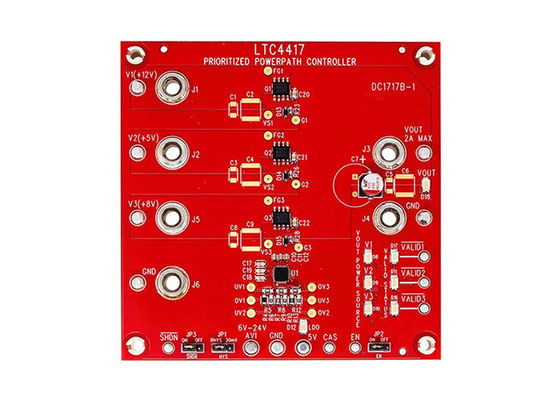 DC1717B Dahili Çözümler PowerPath TM Güç Dağıtım Anahtarları Güç Yönetimi Değerlendirme Kurulu