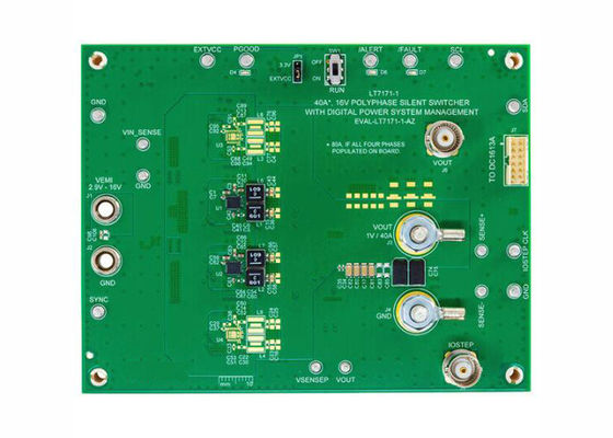 EVAL-LT7171-1-AZ Gömülü Çözümler PolyPhase Step Down Regulator Evaluation Board