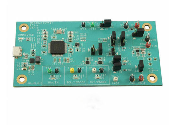 MAX20343EVKIT Dahili Çözümler I2C Denetleyici Güç Yönetimi Değerlendirme Kurulu