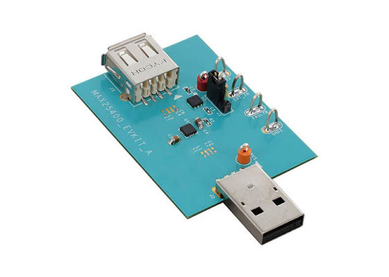 MAX25400EVKIT Dahili Çözümler Otomotiv Yüksek Hızlı USB 2.0 Koruyucu Değiştirme Değerlendirme Kurulu