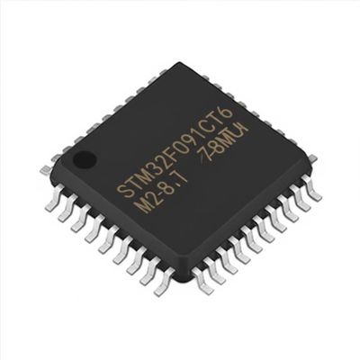 STM32F091CBT6 32 bitlik Tek çekirdekli 48MHz Mikrodenselleyici MCU IC