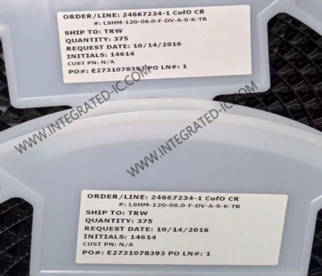 LSHM-120-06.0-F-DV-A-S-K-TR LSHM Razor Beam Connectors 0.50mm Pitch 40 Position High Speed 14 Gbps Board-to-Board uygulamaları için hermafroditik