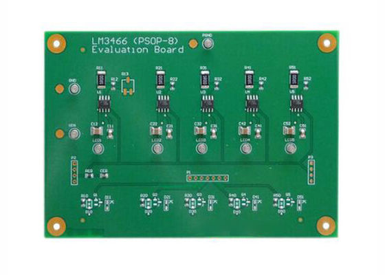 LM3466MREVAL Gömülü Çözümler LM3466 LED Sürücü 5 Seri Referans Kartı