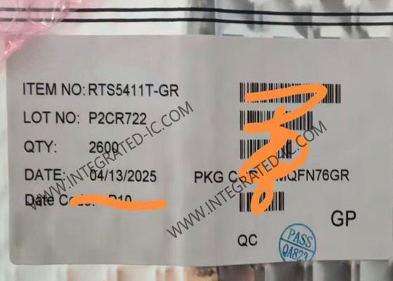 RTS5411T-GR Entegre Devre Çipi USB 3.0 Süper Hızlı 4-port HUB Kontrol Cihazı QFN-76 Kılıfında