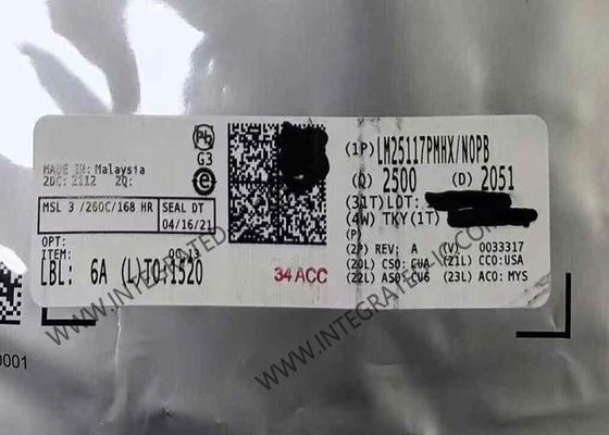 LM25117PMHX Entegre Devre Çipi Senkron Buck Kontrol Cihazı, Geniş Giriş Aralığı, Sağlam 3.3 A Tepe Kapı Sürücüleri ve Hassas %1.5 Gerilim Referansı