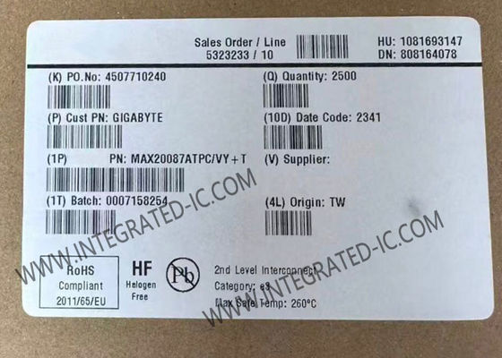 MAX20087ATPC Entegre Devre Çipi, 600mA Yük Akımı, 3V - 15V Giriş Beslemesi ve 26V Kısa Devre-Akü İzolasyonu