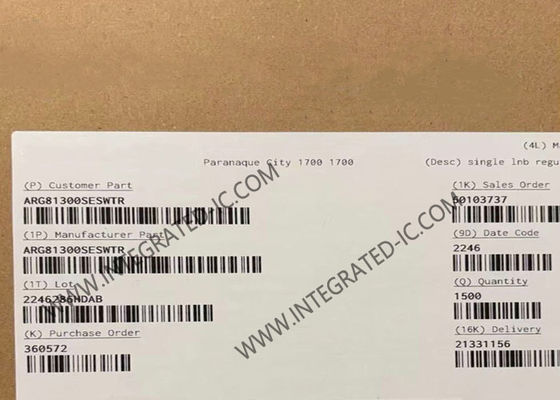 Entegre devreler çipi ARG81300SESWTR Tek LNB güç ve kontrol voltaj düzenleyicisi