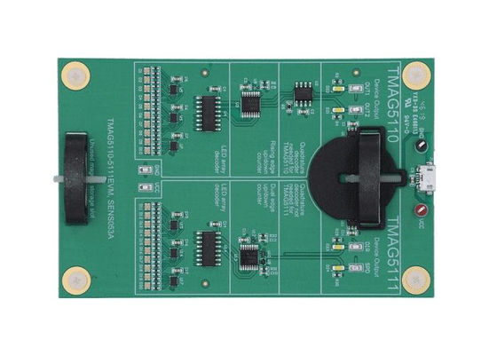 TMAG5110-5111EVM Embedded Solutions 2.5V To 38V Hall Effect Sensor Evaluation Board