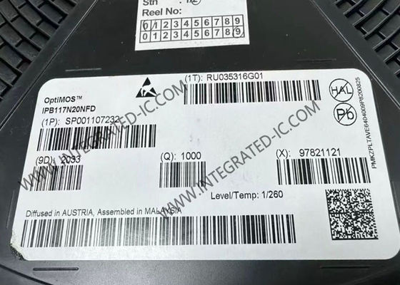 IPB117N20NFD 200V 84A 10.3 mOhms MOSFET Transistor Power Transistor for Hard Switching Applications