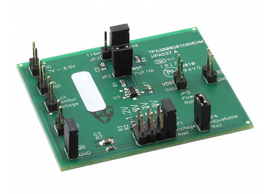 TPS3808G01DBVEVM Gömülü Çözümler Sıralayıcı Güç Yönetimi Değerlendirme Kartı