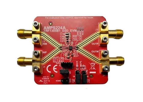 TRF1305C1-D2D-EVM Gömülü Çözümler 0Hz - 7GHz RF Amplifikatör Değerlendirme Kartı