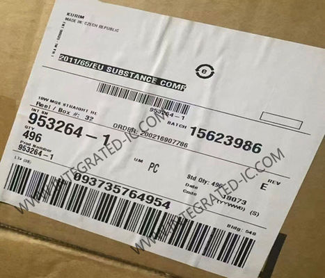 953264-1 Konnektörler 18 Konumlu 2,54 mm Aralıklı MQS Otomotiv Başlıkları, 7,5A Kontak Akımı Derecesi ile