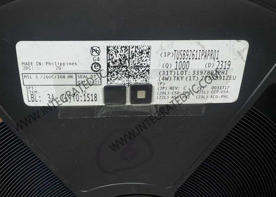 TUSB9261IPAPRQ1 Entegre Devre Çipi, HTQFP-64 Paketinde 5 Gb/s Veri Hızını Destekleyen SuperSpeed USB 3.0 - SATA Köprüsü