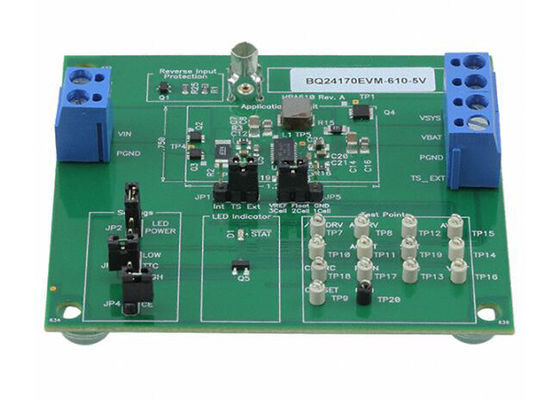 BQ24170EVM-610-5V Gömülü Çözümler 1-3 Hücreli 4A Senkron Buck Pil Şarj Cihazı Değerlendirme Modülü