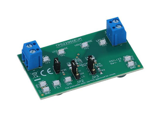 TPS22950EVM Gömülü Çözümler Yük Anahtarı Değerlendirme Modülü Güç Dağıtım Anahtarı