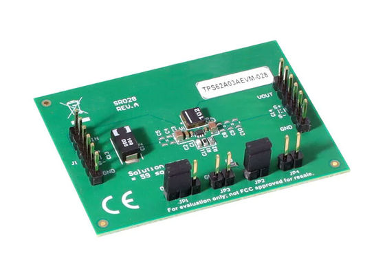 TPS62A03AEVM-028 Gömülü Çözümler 3A 2.5V - 5.5V Buck Dönüştürücü Değerlendirme Kartı