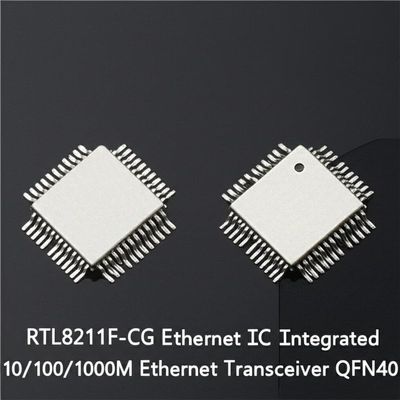 RTL8211F-CG Ethernet IC QFN40 Paketi ve IEEE 802.3 Uygunluğu ile Entegre 10/100/1000M Ethernet Alıcı