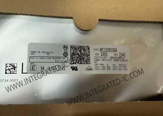 AMC1305M25DWR 16 bit çözünürlük ve 78k örnekleme hızı ile güçlendirilmiş izole Delta Sigma Modülatör Entegre Devre Çip