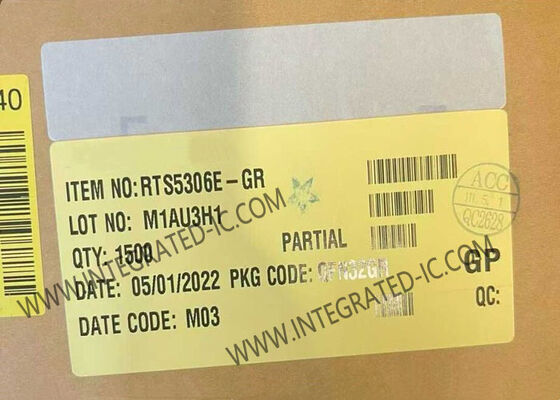 RTS5306E-GR Entegre Devre Çip USB 3.0 Kart Okuyucu Kontrolörü QFN-32 Paketi ve Süper Hızlı 5Gbps Veri Aktarımı