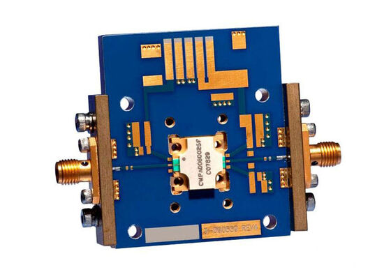 CMPA0527005F-AMP1 Gömülü Çözümler Test Kartı CMPA2735075F GaN MMIC Güç Amplifikatörü Değerlendirme Kartı