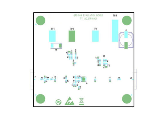 QPD1009EVB01 Gömülü Çözümler QPD1009 15W GaN RF Transistör Değerlendirme Kartları