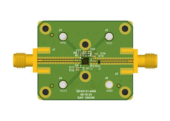 QPA9121EVB-01 Gömülü Çözümler Yüksek Kazanç 0.5W Sürücü Amplifier Değerlendirme Kurulu