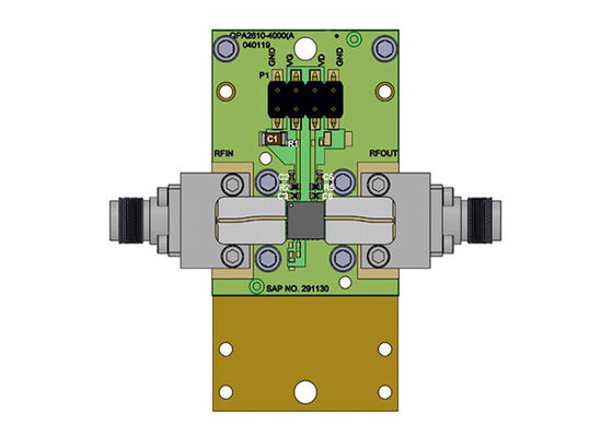 QPA2611EVB Gömülü Çözümler Yüksek Performanslı 5W X-Band Güç Amplifikatörü Değerlendirme Kartı