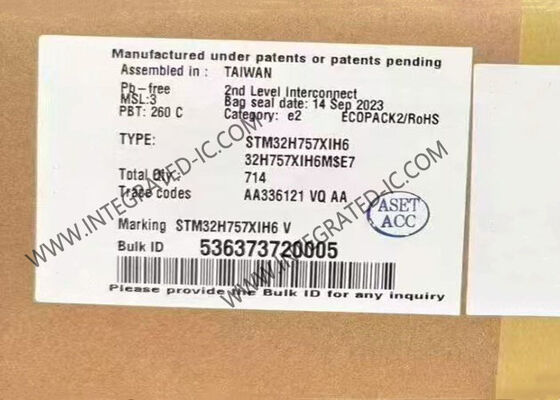 Mikrodenetleyici MCU STM32H757XIH6 480MHz 2MB FLASH 265-TFBGA Mikrodenetleyici