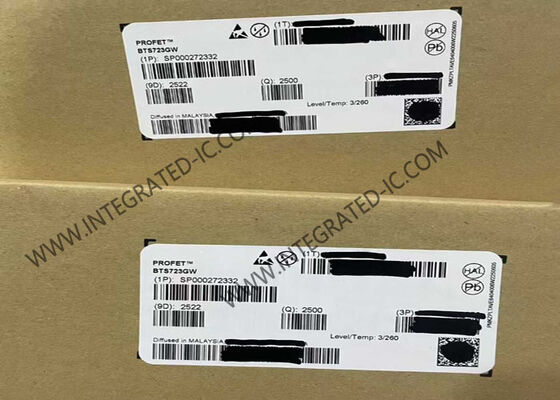 BTS723GW Entegre Devre IC Çipi 7V - 58V Akıllı Yüksek-Yan Güç Anahtarı, 2 Çıkış ve 2.9 A Akım