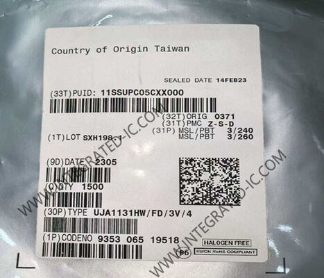 UJA1131HW Entegre Döngü Çip Sistemi Temel Çip, Otomotiv Uygulamaları İçin Buck/Boost Converter HTQFP48 Paketi