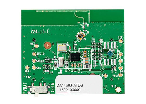 DA14683-00U2DB-P Gömülü Çözümler DA14683 BT Düşük Enerji 5.1 Geliştirme Kiti Pro WL-CSP53 Daughterboard