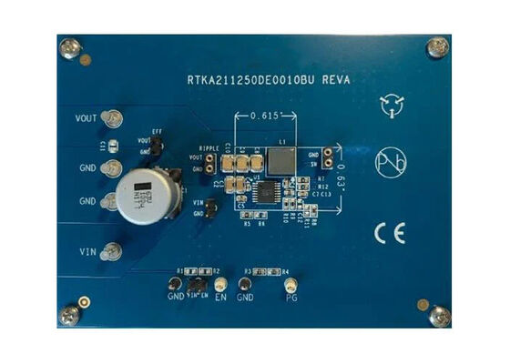 RTKA211250DE0010BU Gömülü Çözümler 4.5V'den 30V'ye Döner Senkronize Adım Aşağı Düzenleyici Değerlendirme Kurulu