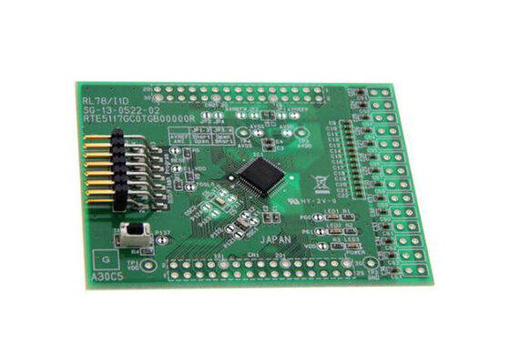 RTE5117GC0TGB00000R Gömülü Çözümler RL78/I1D CPU Kartı R5F117GC 16-Bit MCU Değerlendirme Kartı