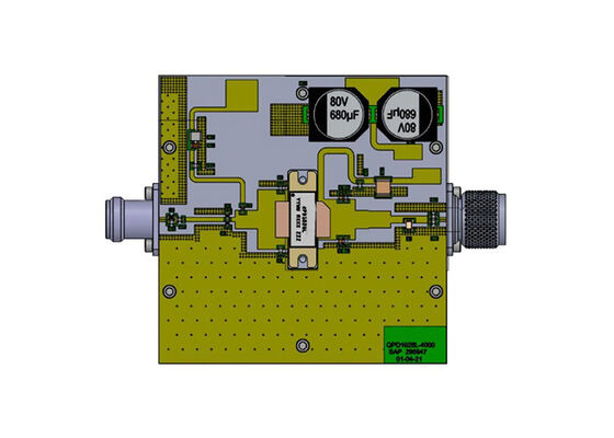 QPD1028LEVB6 Gömülü Çözümler 750W 65V GaN RF Giriş Eşleşmeli Transistör Değerlendirme Kartı