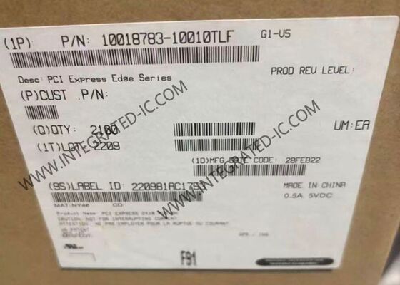 10018783-10010TLF Konnektörler PCI Express Gen 3 Kart Kenarı Konnektörleri Masaüstü PC için