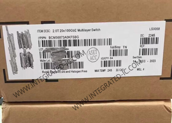 BCM56873A0KFSBG Ethernet IC 2.0Tb/s Trident3-X7 Programlanabilir Çok Katmanlı Değiştirici