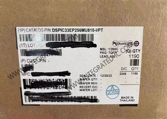 DSPIC33EP256MU810-I/PT Mikro Denetleyicisi MCU 60MIPS 16-Bit DSC İkili Motor Kontrolü